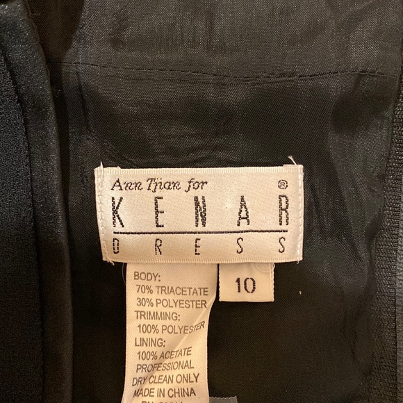 Ann Tjian for KENAR DRESS sleeveless square neck dress - Picture 3 of 3